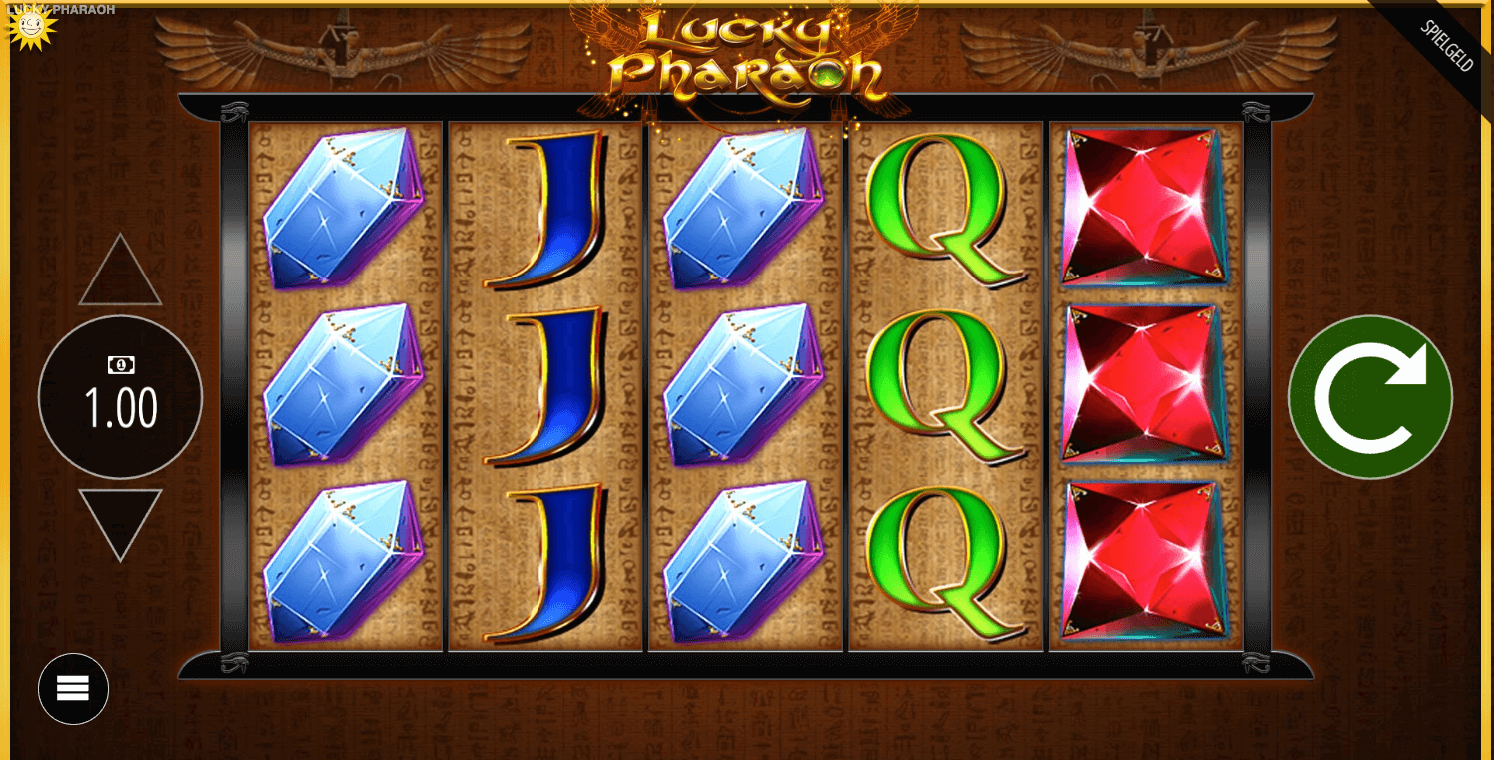 Lucky Pharaoh game logo
